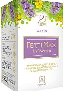 ACTIF Organic FertilMax for Women - Fertility Supplement and Ovulat