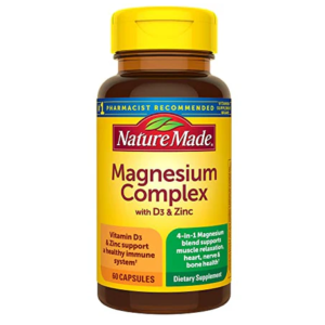 Nature Made Magnesium Complex with Vitamin D and Zinc Supplements