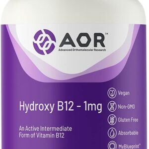 AOR, Hydroxy B12, Supports Cardiovascular Health supplement in pakistan