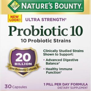 Nature’s Bounty Probiotic 10 Ultra Strength Daily Probiotic Supplement in pakistan