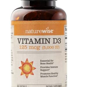 NatureWise Vitamin D3 5000iu (125 mcg) Supplements in Pakistan