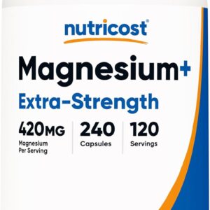 Nutricost Magnesium Extra Strength 420mg Capsules in pakistan
