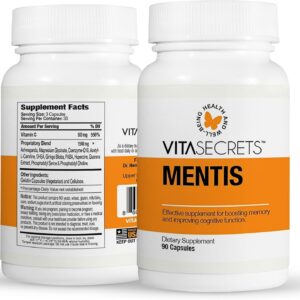 Vitasecrets Mentis Memory & Cognition Support Supplement in pakistan