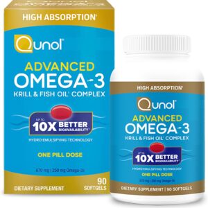 Qunol Advanced Omega 3 Krill and Fish Oil Complex in pakistan