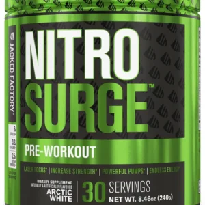 NITROSURGE Pre Workout Supplement - Endless Energy, Instant Strength