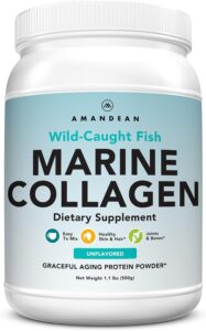 AMANDEAN Premium Anti Aging Marine Collagen Peptides Powder in pakistan