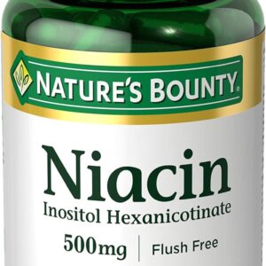 Nature's Bounty Niacin 500mg Capsules in pakistan