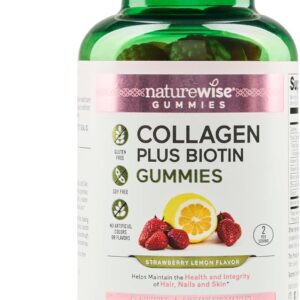 NatureWise Collagen Gummies Strawberry Lemon Flavor supplement in pakistan