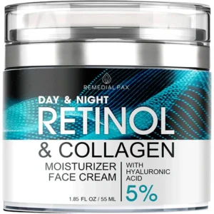 Retinol Cream for Face, Skin Care Facial Moisturizer with Hyaluronic A