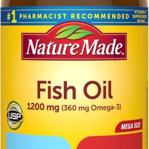Nature Made Fish Oil 1200 mg Softgels Supplement