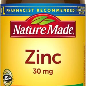 Nature Made Zinc 30 mg Dietary Supplement