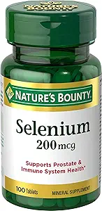 Nature's Bounty Selenium  200 mcg supplement in Pakistan