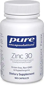 Pure Encapsulations Zinc 30 mg supplement in Pakistan