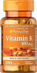 Puritan's Pride Vitamin K 100 mcg supplement in Pakistan