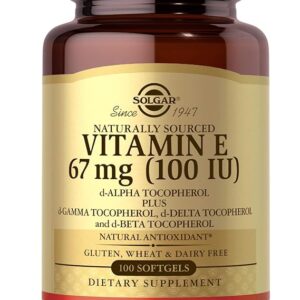 Solgar Vitamin E 67 mg supplement in Pakistan