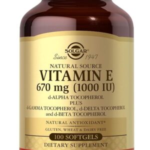 Solgar Vitamin E 670 mg supplement in Pakistan