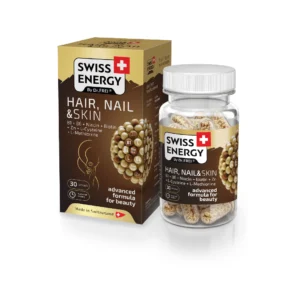 Swiss Energy Hair, Nail & Skin Advance Formula for Beauty 30 Sustained Release Capsules