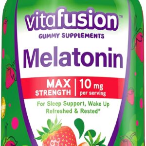 Vitafusion Max Strength Melatonin Gummy Supplements