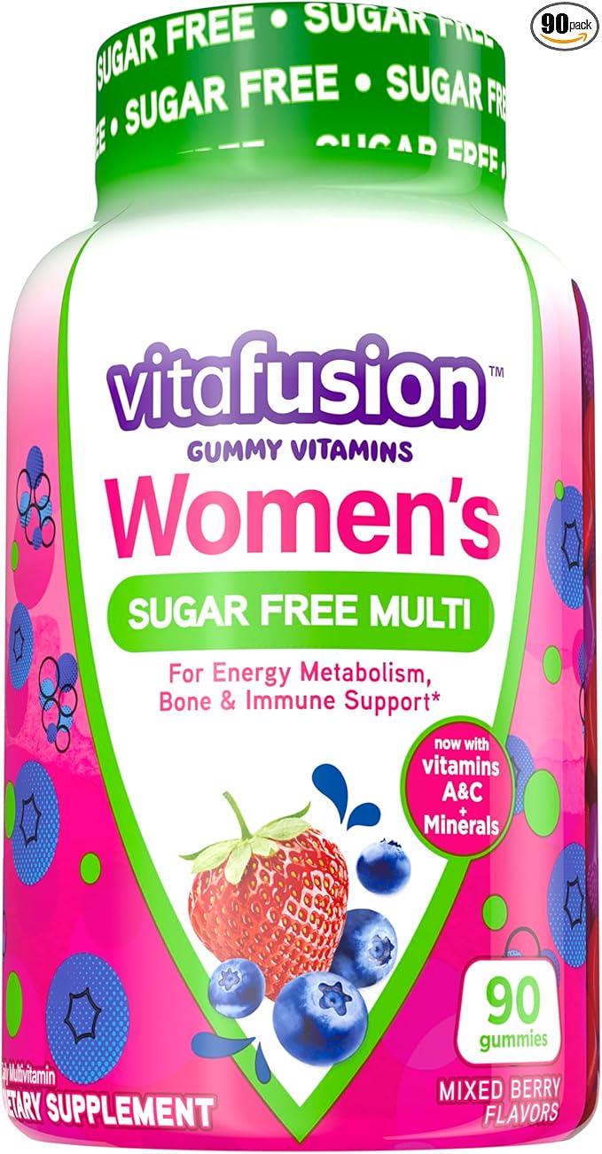 Vitafusion Women’s Sugar Free Daily Multivitamin Supplement