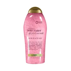 OGX Pink Sea Salt & Rosewater Gentle Soothing Body Scrub, 19.5 fl. oz (577ml) In Pakistan