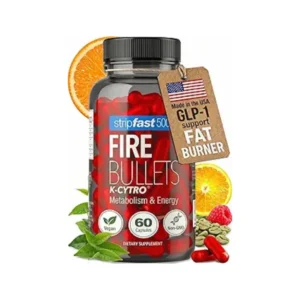 Fire Bullets Thermogenic Fat Burner Pills (60 Capsules)