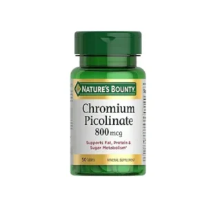 Nature's Bounty Chromium Picolinate 800mcg (50 Tablets)