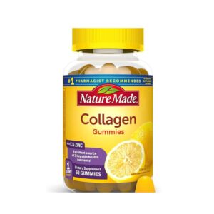 Nature Made Collagen Gummies with Vitamin C, Zinc & Biotin 60 Count