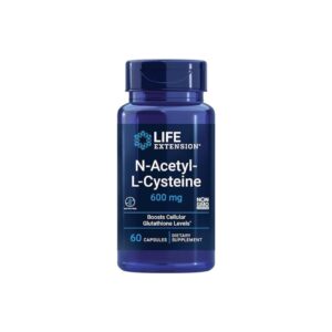 Life Extension NAC 600mg N-Acetyl-L-Cysteine Antioxidant Capsules