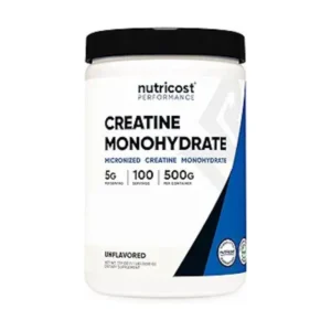 Nutricost Creatine Monohydrate Micronized Powder 500g, 100 Servings