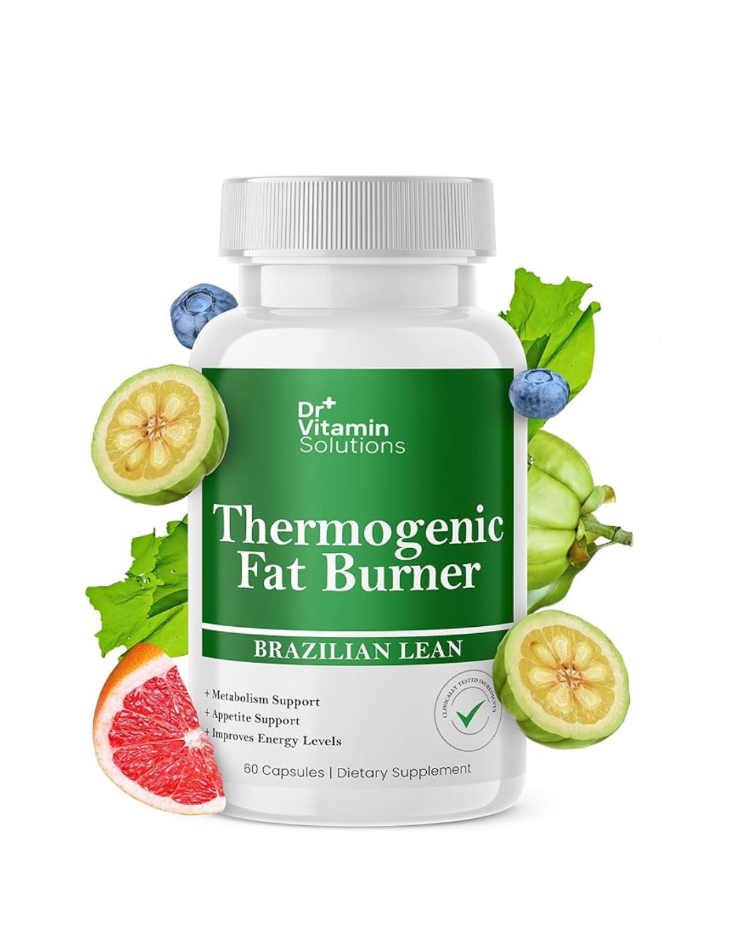 Brazilian Lean Thermogenic Fat Burner for Weight Loss, 60 Capsules