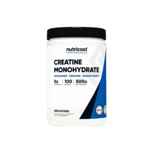 Nutricost Creatine Monohydrate Micronized Powder 500g, 100 Servings