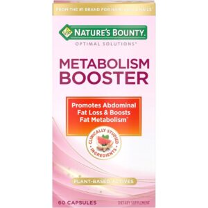 Nature’s Bounty Optimal Solutions Metabolism Booster, 60 Capsules