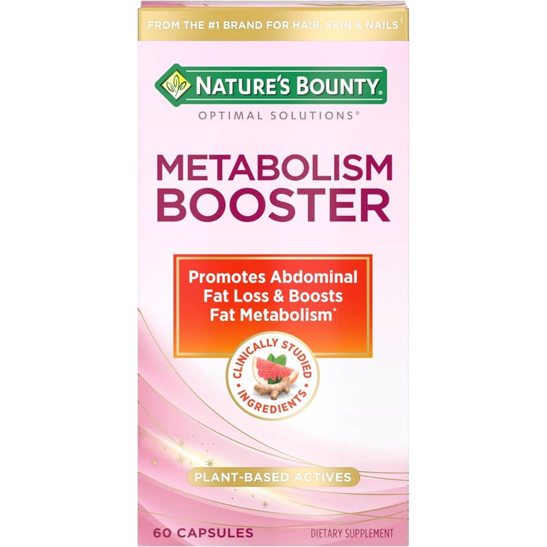 Nature’s Bounty Optimal Solutions Metabolism Booster, 60 Capsules