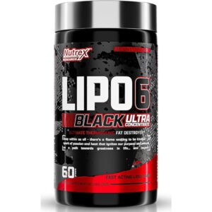 Nutrex Research Lipo-6 Black Ultra Concentrate, 60 Capsules