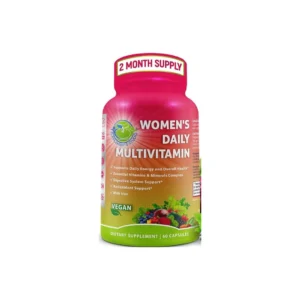 Women's Vegan Multivitamin with Iron, Biotin & Probiotics Capsules