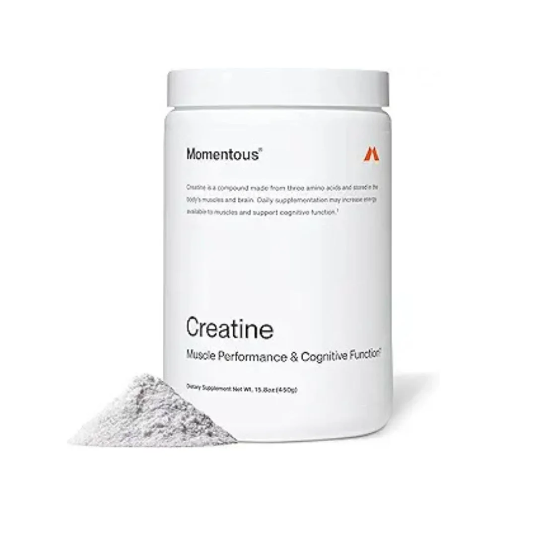 Momentous Creatine Monohydrate Powder 90 Servings for Strength