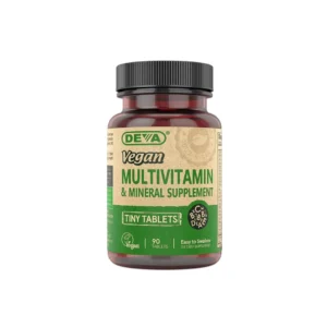 DEVA Vegan Multivitamin & Mineral Supplement, 90 Tablets