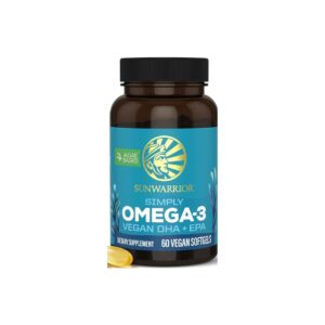 Vegan Omega 3 Algae Oil DHA EPA 550mg Softgel Heart Brain Vision