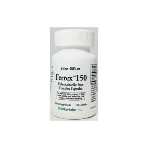Ferrex 150 Iron Polysaccharide Complex Capsules 100ct Breckenridge