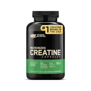 Optimum Nutrition Creatine Monohydrate Capsules 2500mg 100 Count