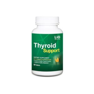 LIG Thyroid Support Natural Supplement Hormone Balance Capsules