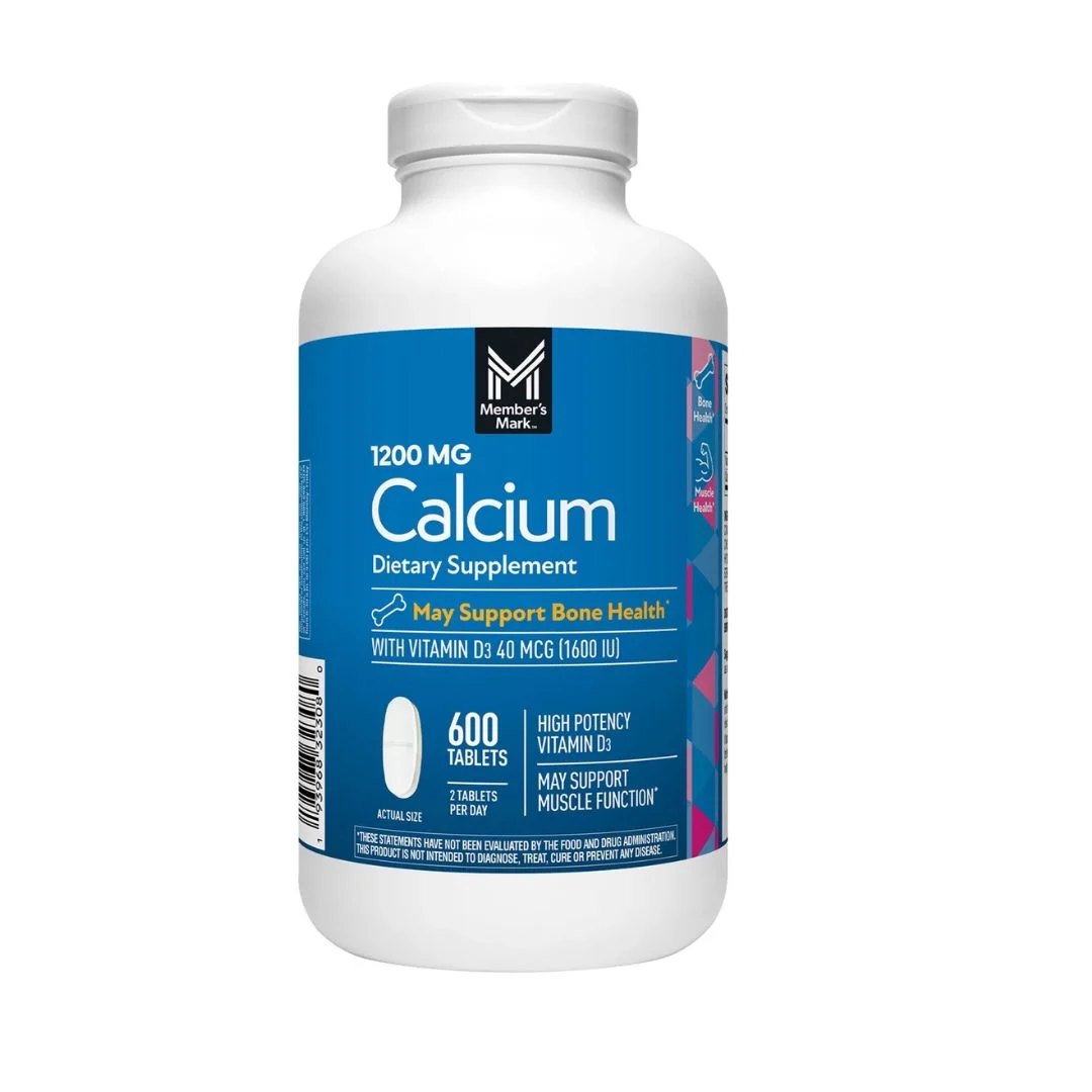 Member's Mark Calcium 600mg with Vitamin D Supplement in Pakistan