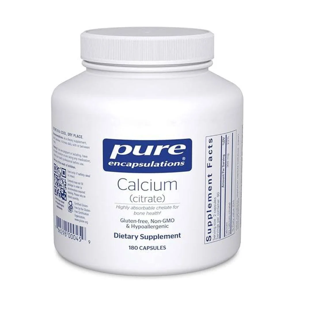 Pure Encapsulations Calcium Citrate Supplement in Pakistan | Bone Health