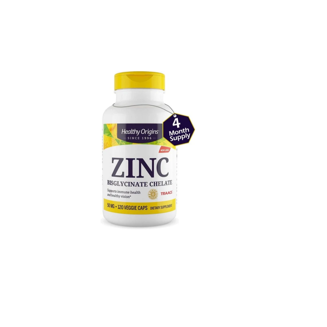 Healthy Origins Zinc Bisglycinate Chelate supplement in pakistan